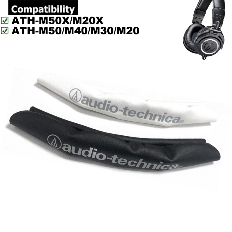 1 Pcs แถบคาดศีรษะ PU หนังสําหรับ Audio-Technica ATH-M50X M50 M40 M30 M20X M20 หูฟัง Head Beam Band Pad แขนซ่อมอุปกรณ์เสริม
