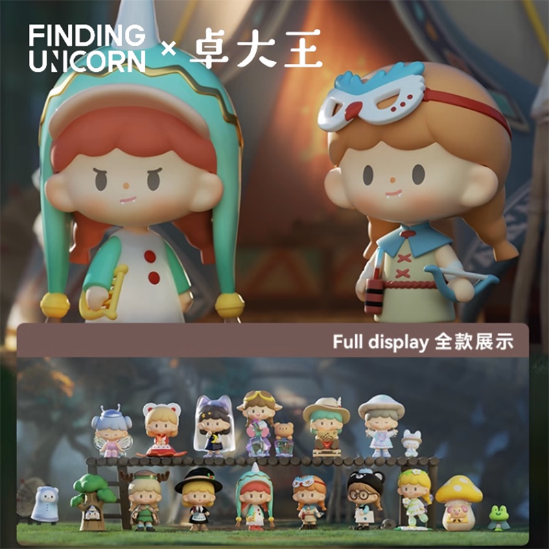Zzoton Magic Adventure Series กล่องตาบอดของเล่น Original Action Figure การ์ตูนรุ่น Mystery กระเป๋าตุ๊กตาน่ารัก Kawaii รุ่นสาวของขวัญ