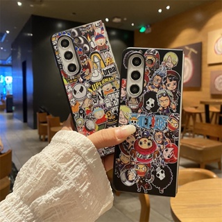 เคสโทรศัพท์มือถือ PC แข็ง กันกระแทก ลายการ์ตูน สําหรับ Samsung galaxy z FOLD5 fold 4 3 2 galaxy z Flip5 flip4 flip 3 2