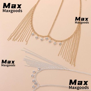 Maxg พู่หัวโซ่ เครื่องประดับแฟชั่น ผู้หญิง โลหะผสม