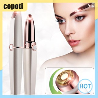 Copoti 2 in 1 เครื่องกําจัดขนคิ้วไฟฟ้า อเนกประสงค์ อุปกรณ์ความงาม ถอดออกได้ สําหรับบ้าน ทุกเพศ