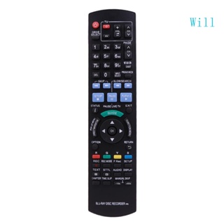 Will รีโมตคอนโทรล สําหรับ Panasonic N2QAYB000475 เครื่องเล่น DVD บลูเรย์ DMR-BW780 DMR-XW480