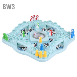 BW3 1 ชิ้น Pop n Drop Penguins ของเล่นเด็กเดสก์ท็อปลูกเต๋าการแข่งขันเกมปฏิสัมพันธ์ในครอบครัว