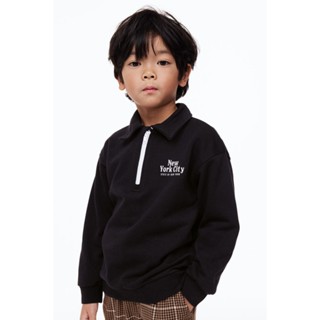 H&amp;M  Boy Collared zip-top sweatshirt 1123109_1