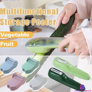 Storage Peeler Multi-functional Double-Sided Scraper Vegetable Potato Fruit Peeler With Storage Box AUBESSTECHSTORE AUBESSTECHSTORE