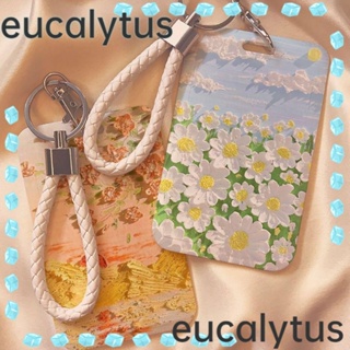 Eucalytus1 ที่ใส่บัตรเครดิต บัตรธุรกิจ พลาสติก ที่ใส่ป้ายการ์ตูน เด็กผู้ชาย เด็กผู้หญิง