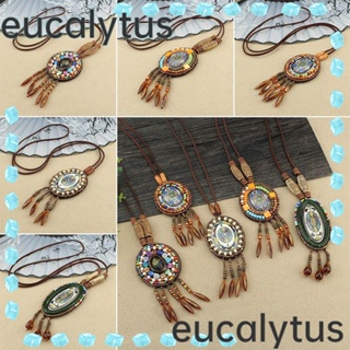 Eucalytus1 สร้อยคอ แฮนด์เมด ของขวัญ สําหรับงานเทศกาล พุทธศาสนา