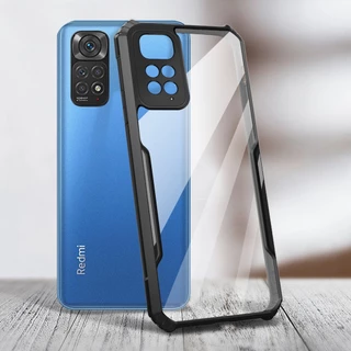 ส่งจากไทย เคสโทรศัพท์ เคสกันกระแทก หลังใส ขอบนิ่มหลังแข็ง เคสPC+TPU For Xiaomi Redmi Note11 Note11S Note11Pro Note12