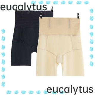 Eucalytus1 กางเกงเซฟตี้ ยกกระชับก้น เอวกลาง แบน สําหรับผู้หญิง