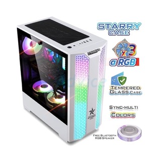 ATX CASE (NP) ITSONAS STARRY ARGB (WHITE)