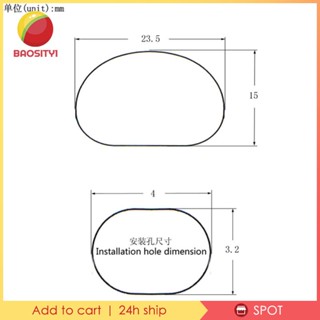 [Baosity1] ปุ่มลูกบิดจูนเนอร์ สําหรับกีตาร์อะคูสติก 6 ชิ้น