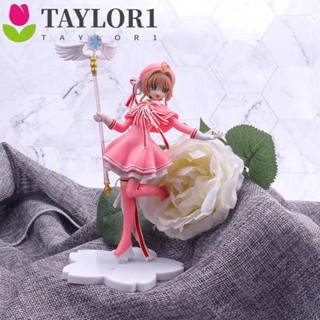 Taylor1 โมเดลฟิกเกอร์ PVC รูปซากุระ Captor Sakura น่ารัก สําหรับตกแต่งเค้ก