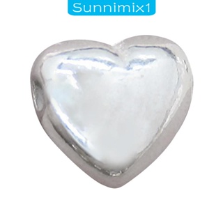 [Sunnimix1] สร้อยคอโซ่ จี้รูปหัวใจ 3D โรแมนติก แฮนด์เมด สําหรับผู้หญิง วันวาเลนไทน์ ครบรอบ งานแต่งงาน