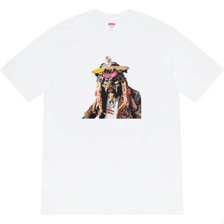 เสื้อยืดแขนสั้น พิมพ์ลายตัวอักษร Sup20ss Gods