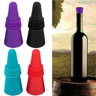 New Reusable Silicone Wine Beer Bottle Stopper Cork Drink Sealer Plug Bar Sealed