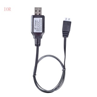 Ior สายชาร์จ USB 1000mA XH-3P สําหรับเครื่องบินบังคับวิทยุ