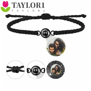 Taylor1 I Love You สร้อยข้อมือถัก เชือกฝ้ายถัก สไตล์เกาหลี 100 ภาษา DIY