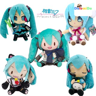 ของแท้ ตุ๊กตาฟิวฟู่ Sega Hatsune Miku น่ารักมาก