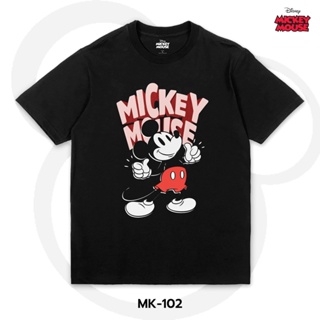 เสื้อยืดการ์ตูน Mickey Mouse คอลเลคชั่น "Mickey Mondays"  ลิขสิทธ์แท้ DISNEY (MK-102)