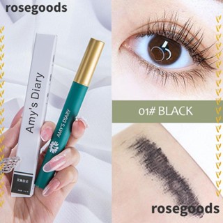 Rosegoods1 หัวแปรงขนาดเล็ก, ขนตาบาง ติดทนนาน สีดํา, ขนตาสีดํา ละเอียดพิเศษ ต่อขนตา ขนตายาวขึ้น ขนตาผู้หญิง