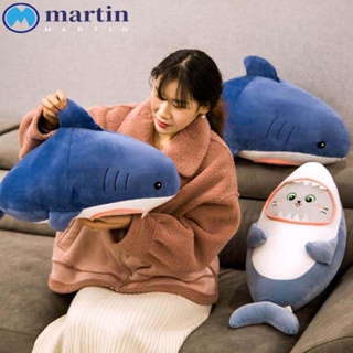 Martin หมอนตุ๊กตาปลาฉลาม ของขวัญวันเกิด ของเล่นสําหรับเด็ก