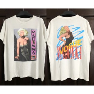 เสื้อยืด พิมพ์ลายอัลบั้ม Madonna 1990 Madonna Im Breathless Studio Vogue 90S