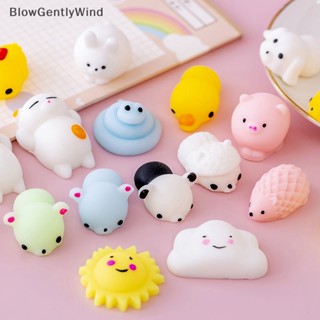 Blowgentlywind Kawaii Animal Soft Mochi Fidget ของเล่นคลายเครียด สําหรับผู้ใหญ่ BGW