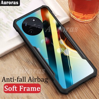 เคสโทรศัพท์มือถือ แบบนิ่ม ป้องกันกระแทก สีโปร่งใส สําหรับ Realme 11 Pro Plus Realme11 Pro Plus