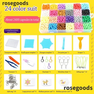 Rosegoods1 ชุดของเล่นลูกปัดคริสตัล แฮนด์เมด DIY 1000 ชิ้น