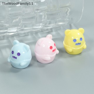 Tt เครื่องประดับตกแต่งรถยนต์ ลายการ์ตูนน่ารัก สีมาการอง 5 ชิ้น