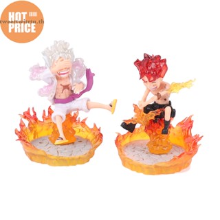 Trtu โมเดลฟิกเกอร์ PVC อนิเมะวันพีช Sun God Nika Luffy Gear 5 หลายรูปแบบ สําหรับเก็บสะสม TH