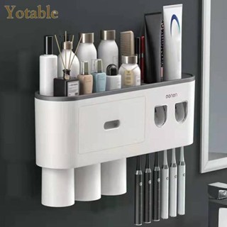 [Yotable.th] ชั้นวางแปรงสีฟัน เครื่องสําอาง อเนกประสงค์ สําหรับบ้าน