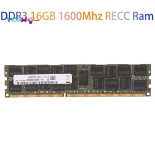 หน่วยความจํา DDR3 16GB 1600Mhz RECC RAM PC3-12800 240Pin 2RX4 1.35V REG ECC RAM สําหรับ X79 X58