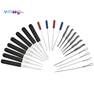 ชุดเครื่องมือถอดกุญแจหัก - ตัวดูดเศษซาก 12 ชิ้น