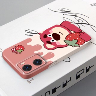 เคสโทรศัพท์มือถือ PC แข็ง ปิดด้านหลัง ลายหมีน้ําผึ้ง สไตล์เกาหลี สําหรับ Oppo A57 2022 4G A77s A77 A17 F11 A9 A5 A11 A55 A56 A92S Reno4 Z A93