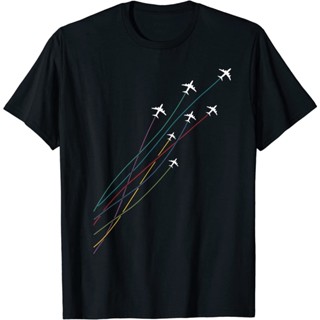 ใหม่ เสื้อยืด พิมพ์ลายนักบิน ผู้โดยสาร เชิงพาณิชย์ เครื่องบิน เครื่องบิน Aeroplanes ของขวัญ สําหรับของขวัญ           