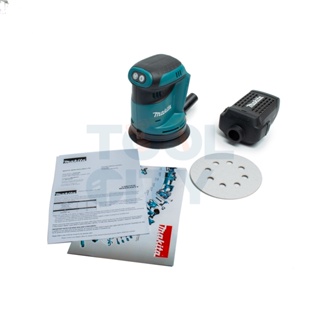 MAKITA เครื่องขัดสายพานไร้สาย 18 โวลต์ 125 มม. (5 นิ้ว) รุ่น DBO180 ขนาด 5 นิ้ว ไม่รวมแบตเตอรี่และแท่นชาร์จ (มากีต้า)