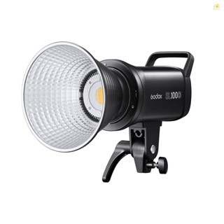 Banana_pie Godox SL100D ไฟเติมแสงวิดีโอ LED ขนาดกะทัดรัด 100W 5600K เอฟเฟคไฟในตัว 8 FX CRI96+ TLCI97+ เมาท์โบเวน รองรับ APP 2.4G ไร้สาย เปิด