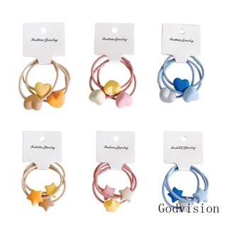 ยางรัดผมหางม้า แบบนิ่ม สีแคนดี้ สําหรับเด็กผู้หญิง