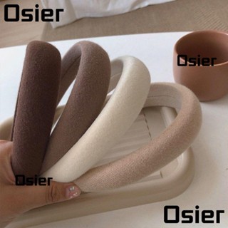 Osier1 ที่คาดผมฟองน้ํา แบบหนา เครื่องประดับผม แฟชั่น