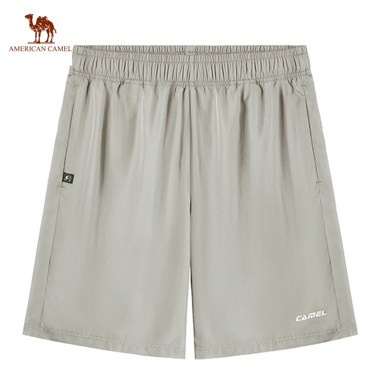 American CAMEL กางเกงกีฬาลําลอง ระบายอากาศ แบบแห้งเร็ว ทรงหลวม สําหรับผู้ชาย