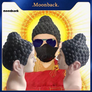 &lt;moonback&gt; หมวกว่ายน้ํา ลายพระพุทธรูป ไม่ซ้ําใคร ยืดหยุ่น สะดุดตา อุปกรณ์เสริม สําหรับปาร์ตี้ และงานธีม