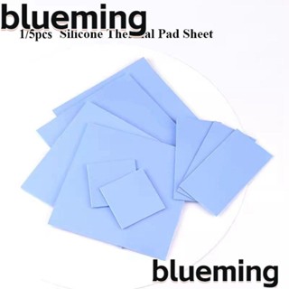 Blueming2 แผ่นซิลิโคนทําความร้อน ลดความร้อน ชิปกราฟิก 4 แบบ สีขาว 1 5 ชิ้น