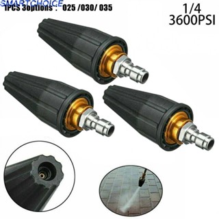 ใหม่ หัวฉีดสปริงเกลอร์เทอร์โบ 1/4 นิ้ว BSP 2.5-3.5GPM 3600PSI
