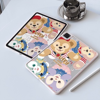 เคสอะคริลิคแข็ง ลาย Duffy And Friends สําหรับ IPad 7 8 9 10 Air3 Air4 Air5 10.9 นิ้ว Pro10.5 10.2 นิ้ว Pro11 2018 2020 2021 2022