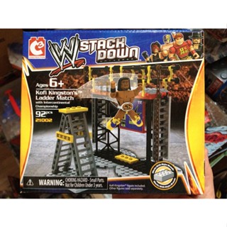 R Us Limited C3 Structure Series WWE ชุดบล็อกตัวต่อบันได สําหรับมวยปล้ํา