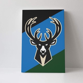 Bucks ภาพวาดผ้าใบ HD ขนาด 40*60 ซม. สําหรับตกแต่งผนังบ้าน