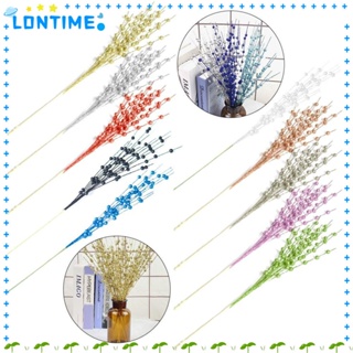 Lontime พวงหรีด กิ่งไม้ ประดับกลิตเตอร์ สําหรับตกแต่งต้นคริสต์มาส 5 ชิ้น