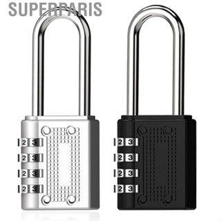 Superparis 4 Digit Combination Lock  Fine Workmanship Compact Size Zinc Alloy Safe Operation Mechanical Password for Swimming Pool Cabinet