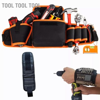  Tool เครื่องมือบำรุงรักษาสว่านไฟฟ้าแบบหนากระเป๋าเข็มขัดกระเป๋าเครื่องมือช่างไฟฟ้ากระเป๋าคาดเอว